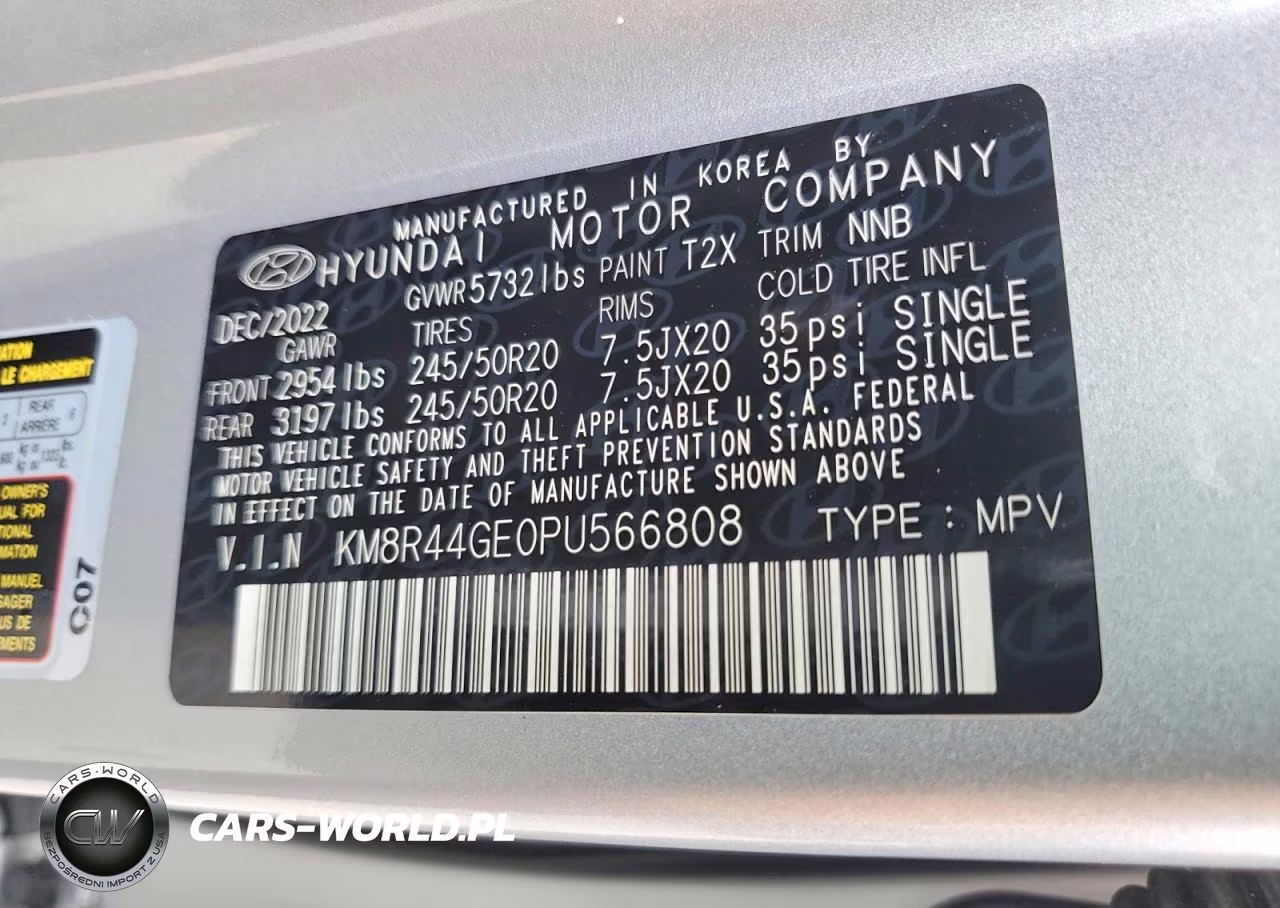 2023 Hyundai Palisade Sel VIN:KM8R44GE0PU566808 - 13