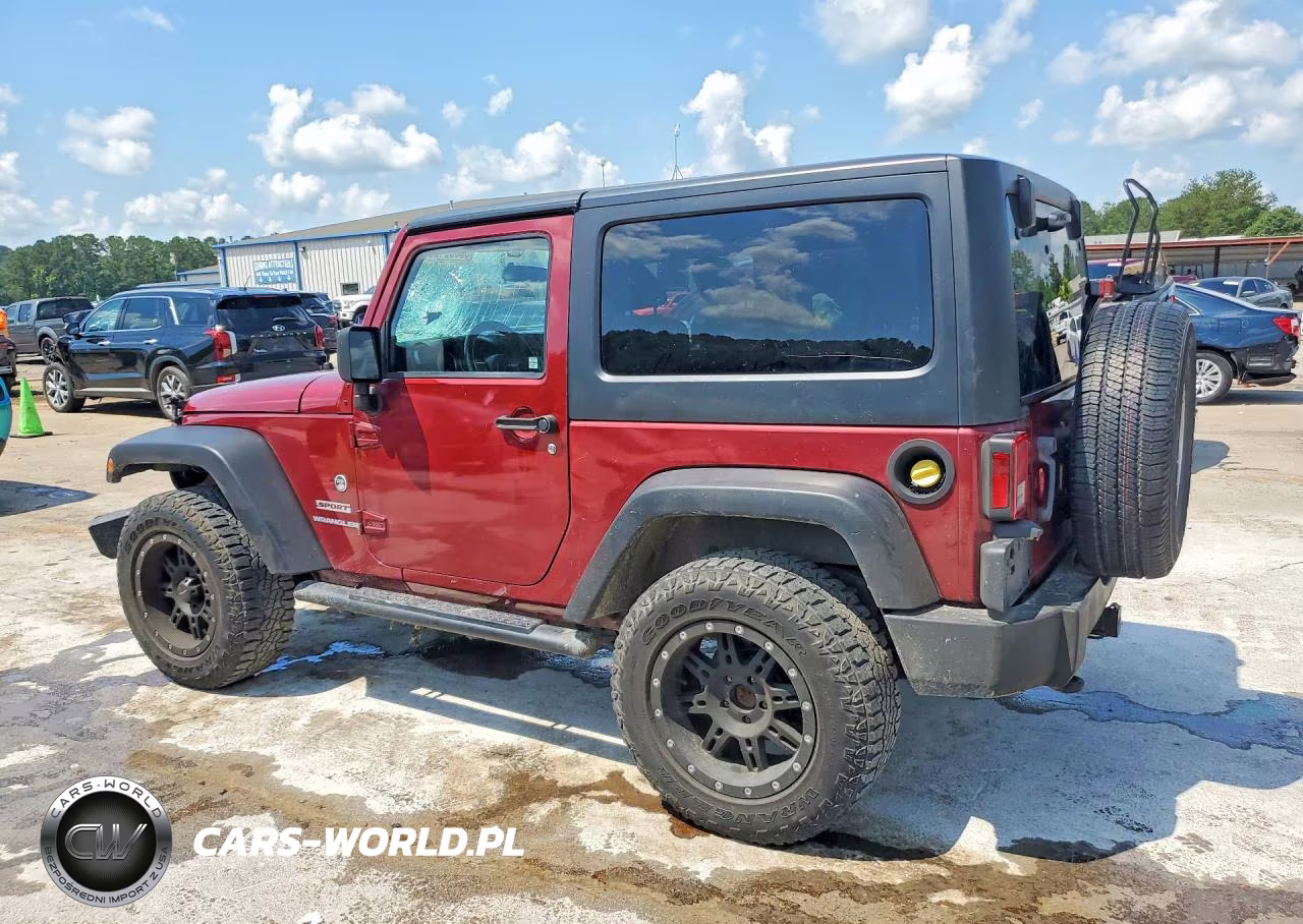 2012 Jeep Wrangler Sport VIN:1C4AJWAG2CL184599 - 2