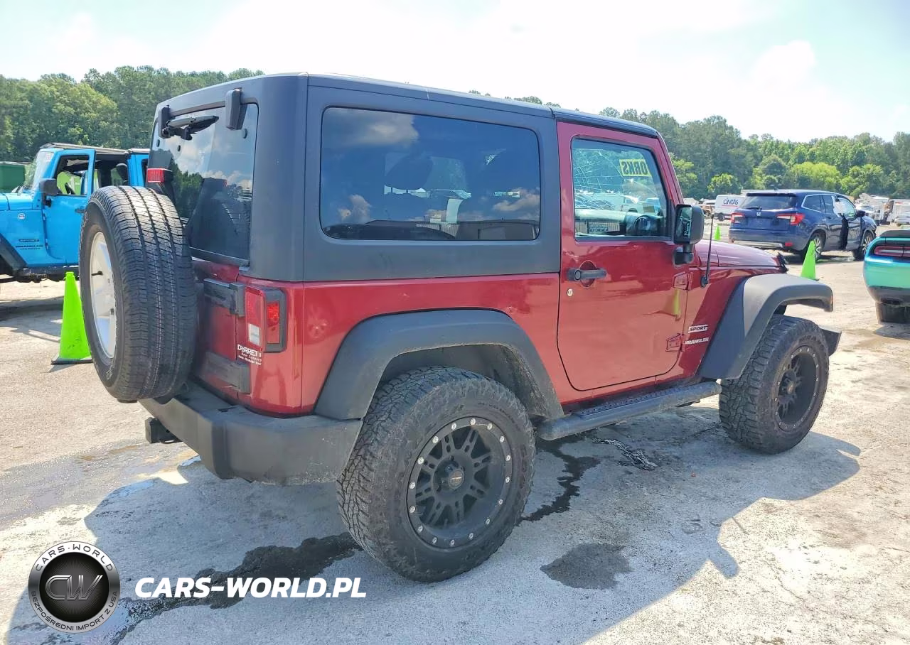 2012 Jeep Wrangler Sport VIN:1C4AJWAG2CL184599 - 3