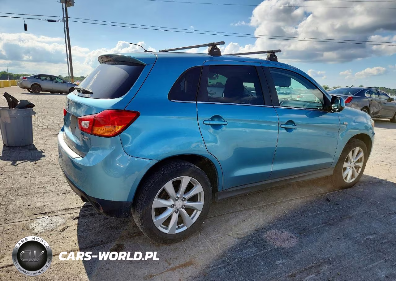 2014 Mitsubishi Outlander Sport Se VIN:4A4AP4AU1EE018535 - 3
