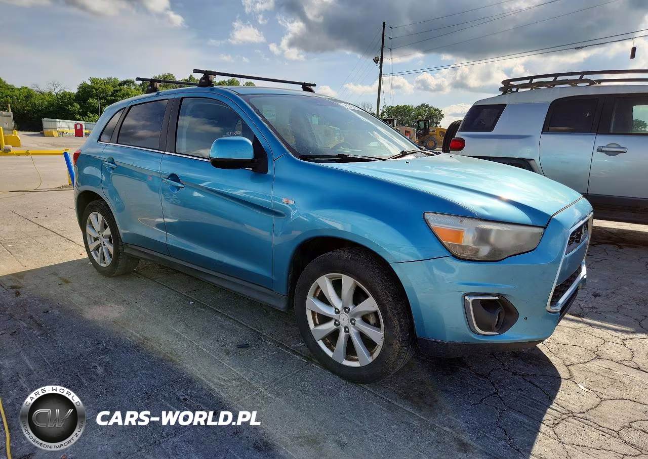 2014 Mitsubishi Outlander Sport Se VIN:4A4AP4AU1EE018535 - 4