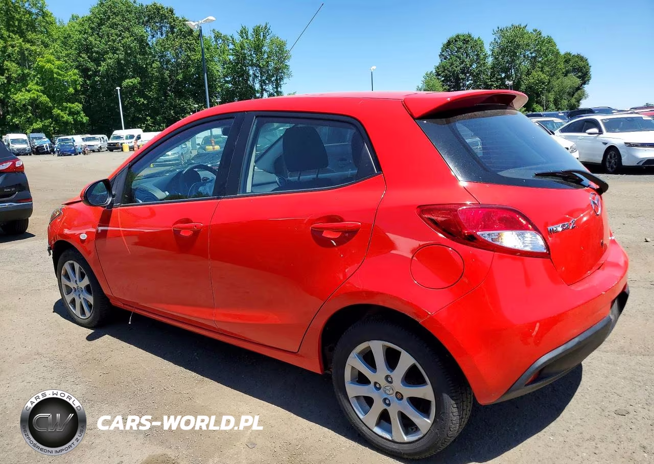 2011 Mazda Mazda2 VIN:JM1DE1HZ8B0104556 - 2