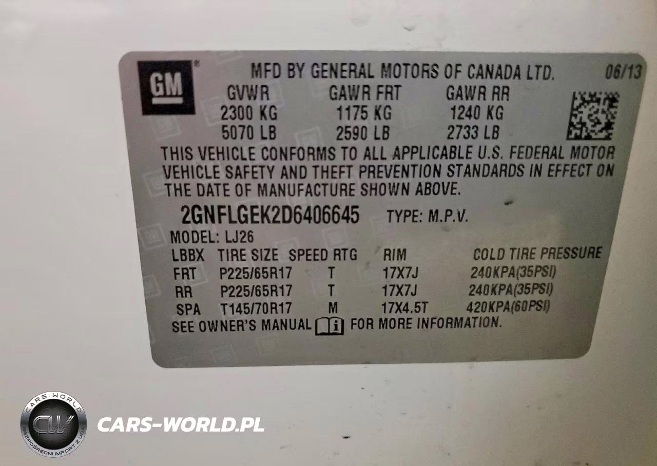 2013 Chevrolet Equinox Ltz VIN:2GNFLGEK2D6406645 - 13
