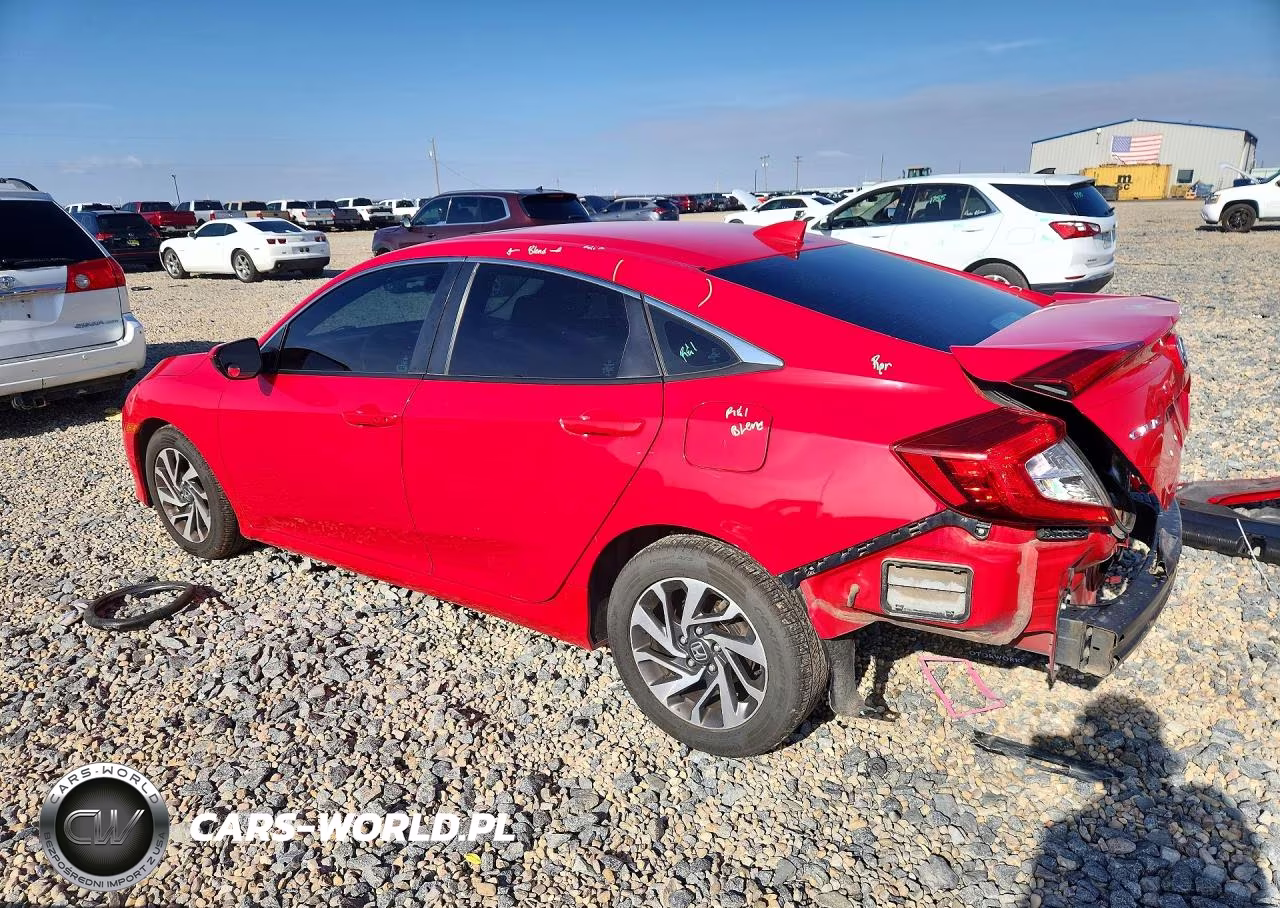 2018 Honda Civic Ex VIN:2HGFC2F77JH506778 - 2