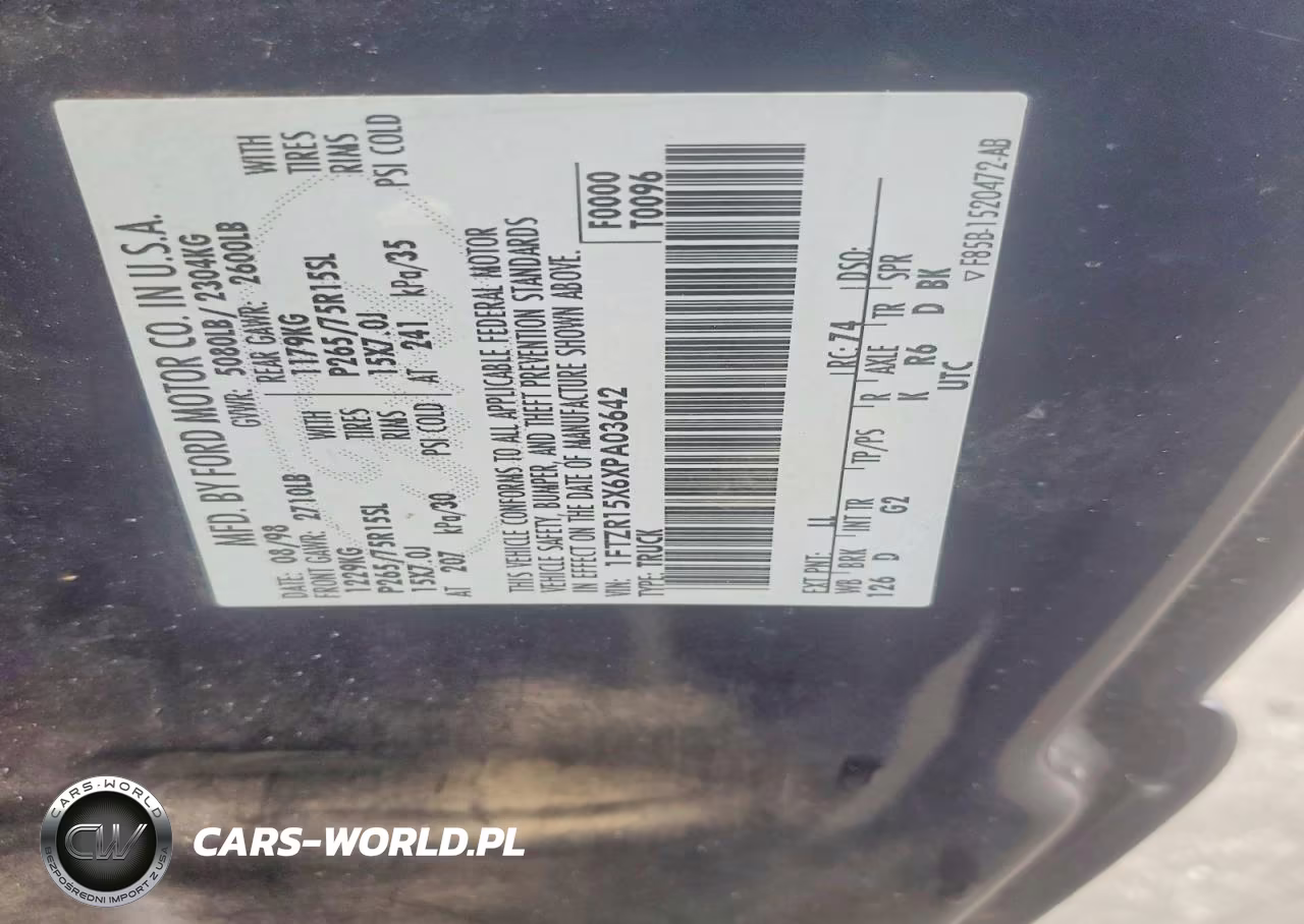 1999 Ford Ranger Super Cab VIN:1FTZR15X6XPA03642 - 12