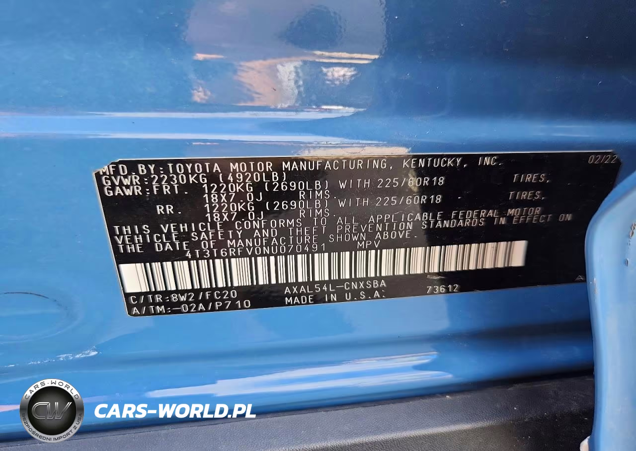 2022 Toyota Rav4 Se VIN:4T3T6RFV0NU070491 - 13