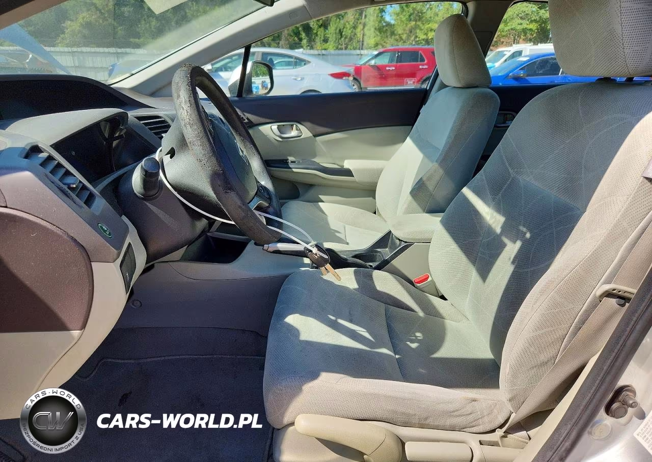 2012 Honda Civic Lx VIN:2HGFB2F51CH301672 - 7