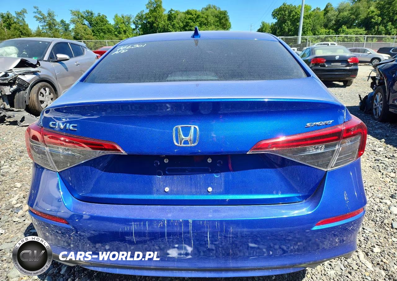 2022 Honda Civic Sport VIN:2HGFE2F56NH552097 - 6