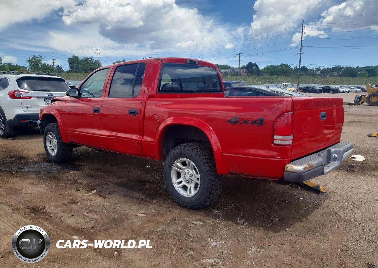 2003 Dodge Dakota Quad Sport VIN:1D7HG38X83S235276 - 2