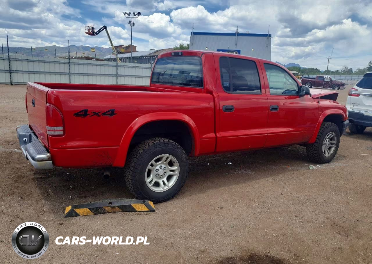 2003 Dodge Dakota Quad Sport VIN:1D7HG38X83S235276 - 3
