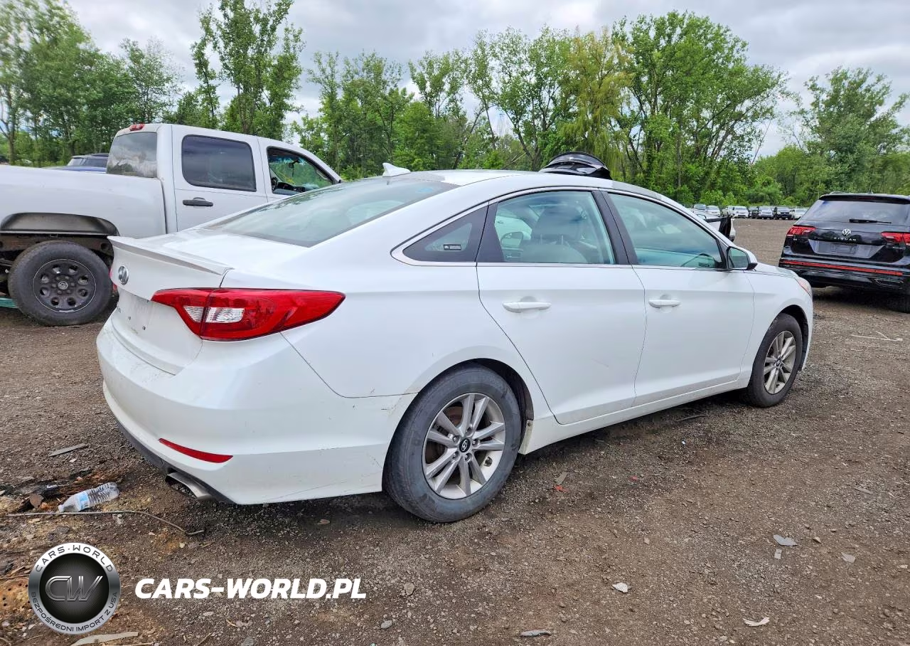 2017 Hyundai Sonata Se VIN:5NPE24AF6HH532457 - 3