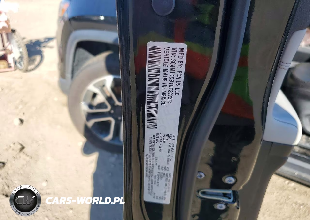 2022 Jeep Compass Limited VIN:3C4NJDCB1NT227361 - 13