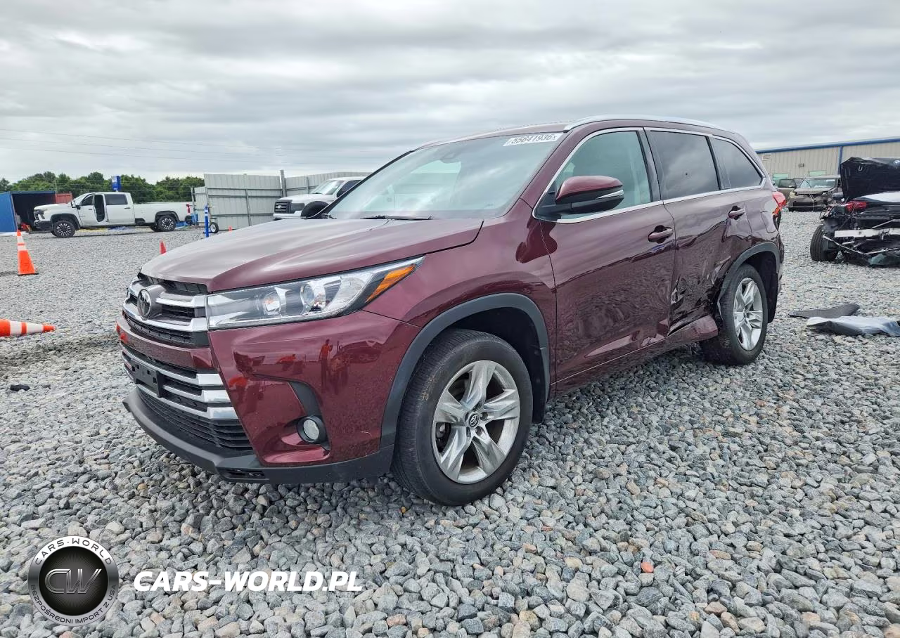 2017 Toyota Highlander Limited – zdjęcie 1 z 13