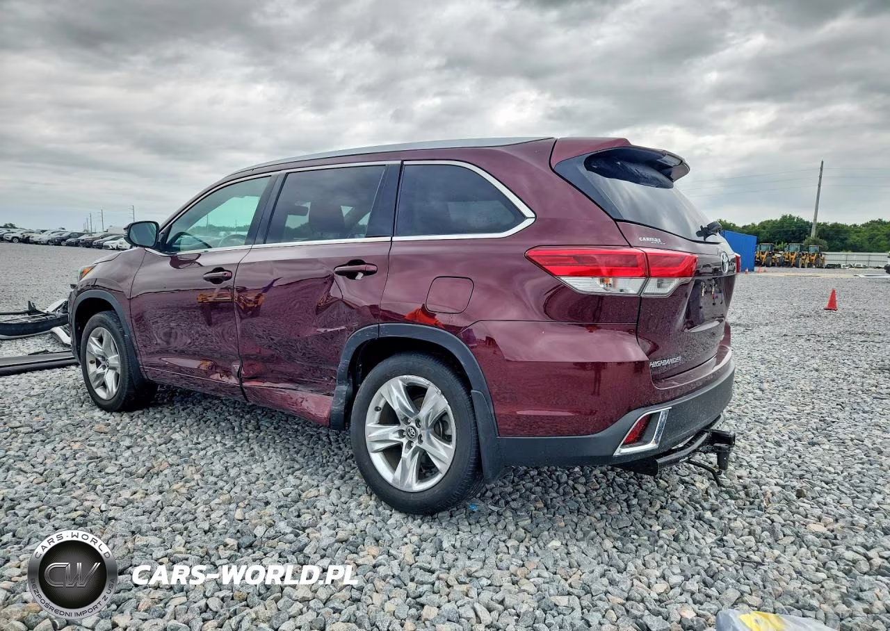 2017 Toyota Highlander Limited VIN:5TDDZRFH5HS473894 - 2
