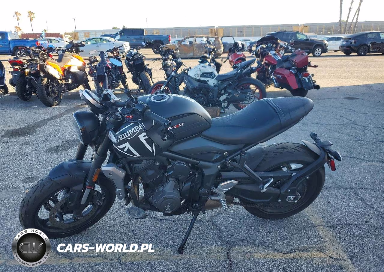2024 Triumph Motorcycle Trident 660 VIN:SMTL10UL7RTBR7649 - 3