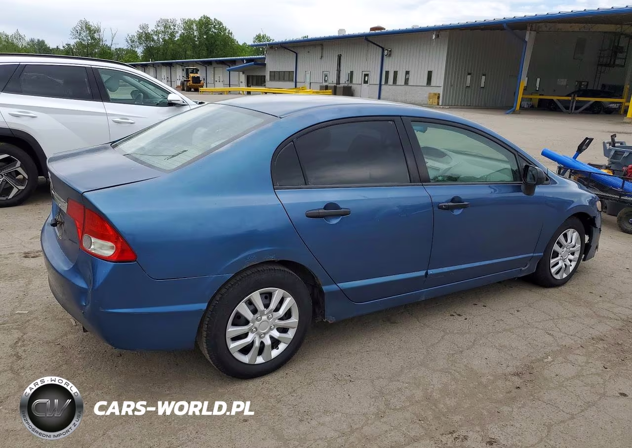 2009 Honda Civic Vp VIN:2HGFA16329H349346 - 3
