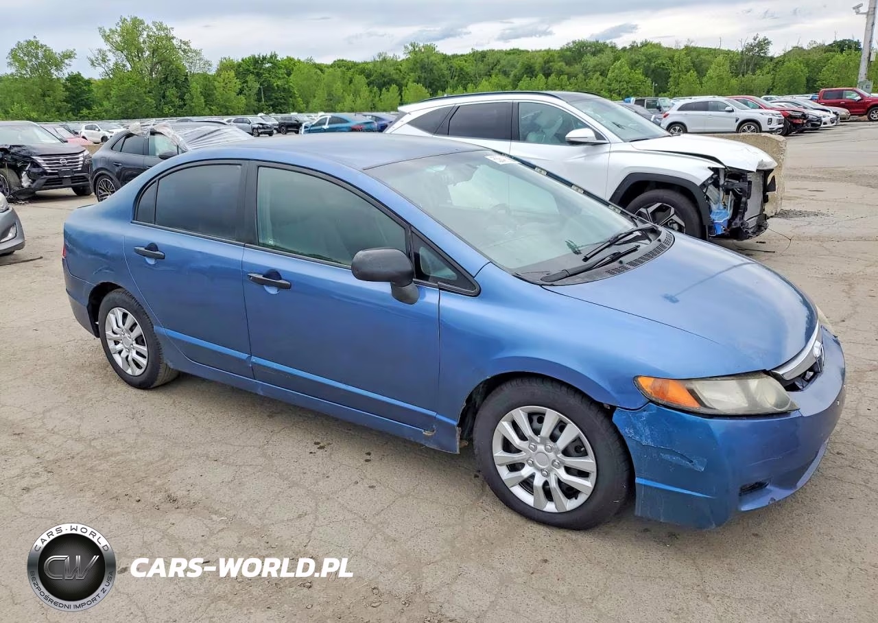 2009 Honda Civic Vp VIN:2HGFA16329H349346 - 4