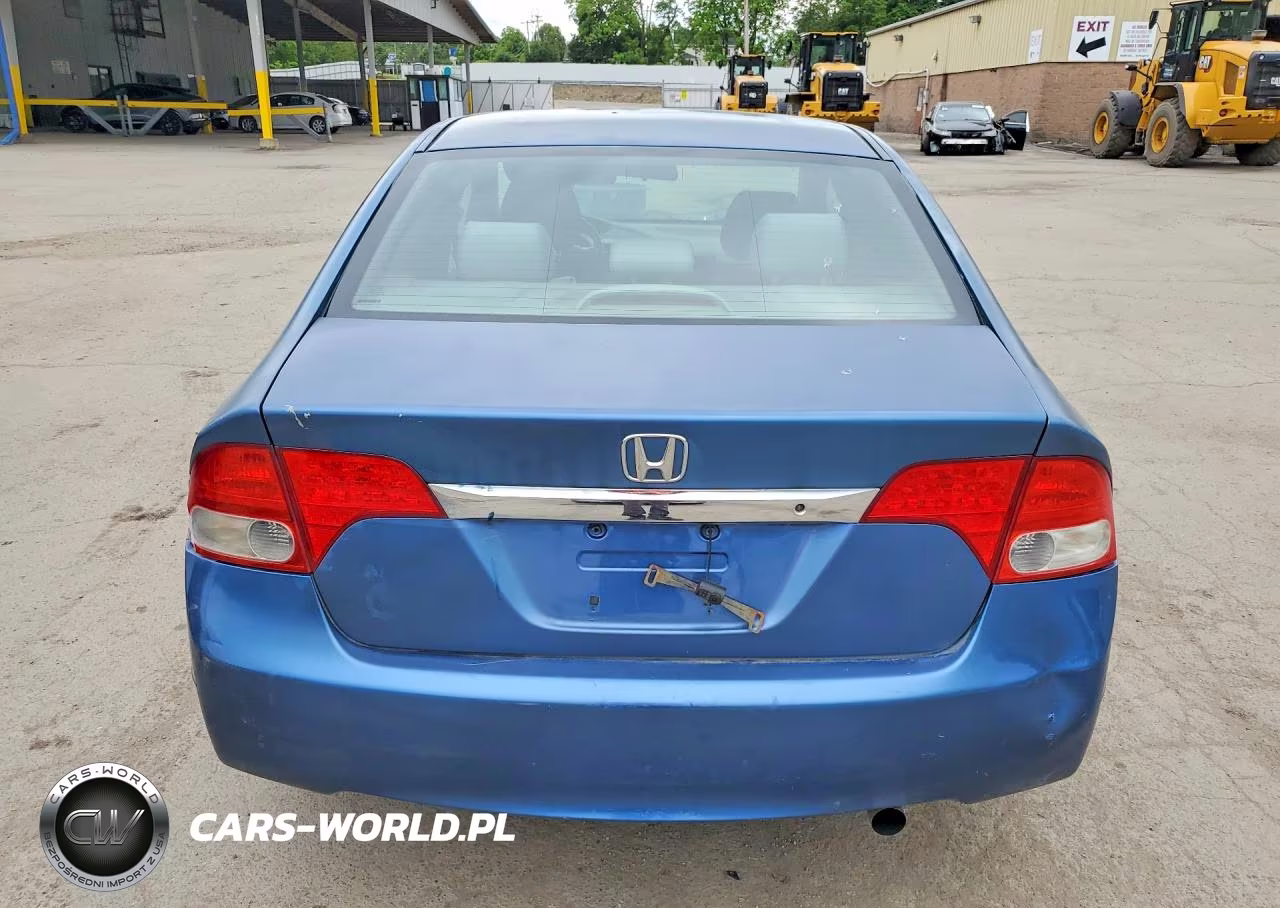 2009 Honda Civic Vp VIN:2HGFA16329H349346 - 6