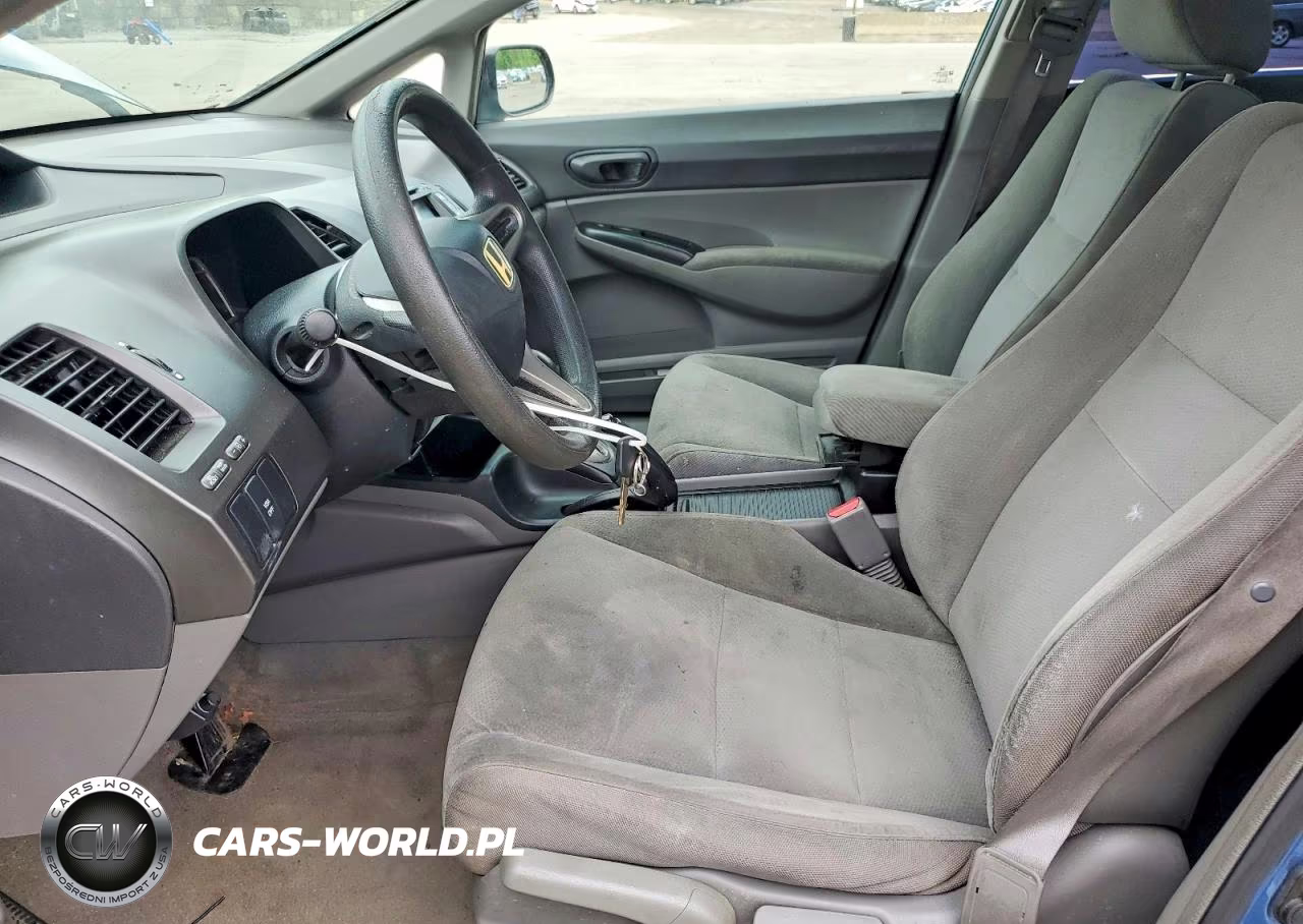 2009 Honda Civic Vp VIN:2HGFA16329H349346 - 7