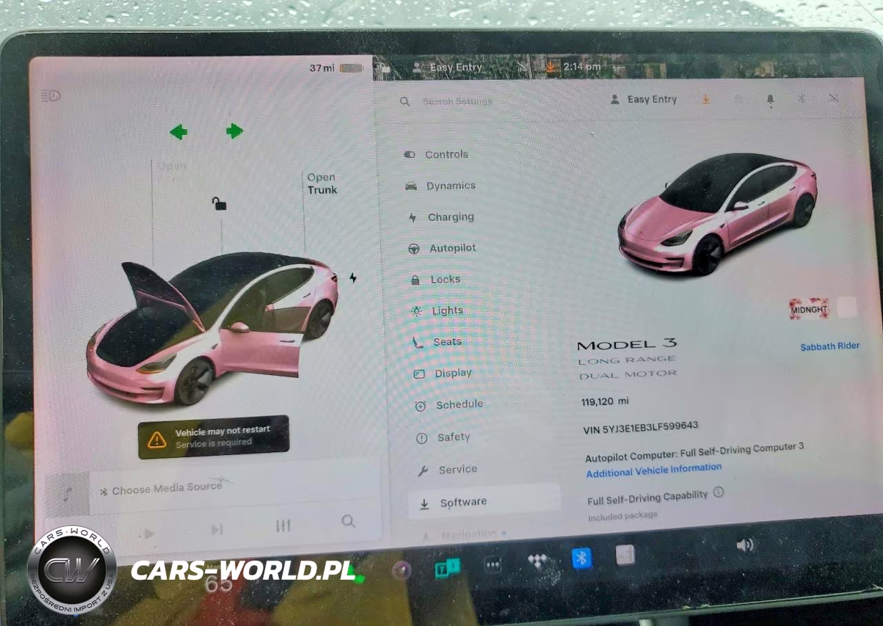 2020 Tesla Model 3 VIN:5YJ3E1EB3LF599643 - 9