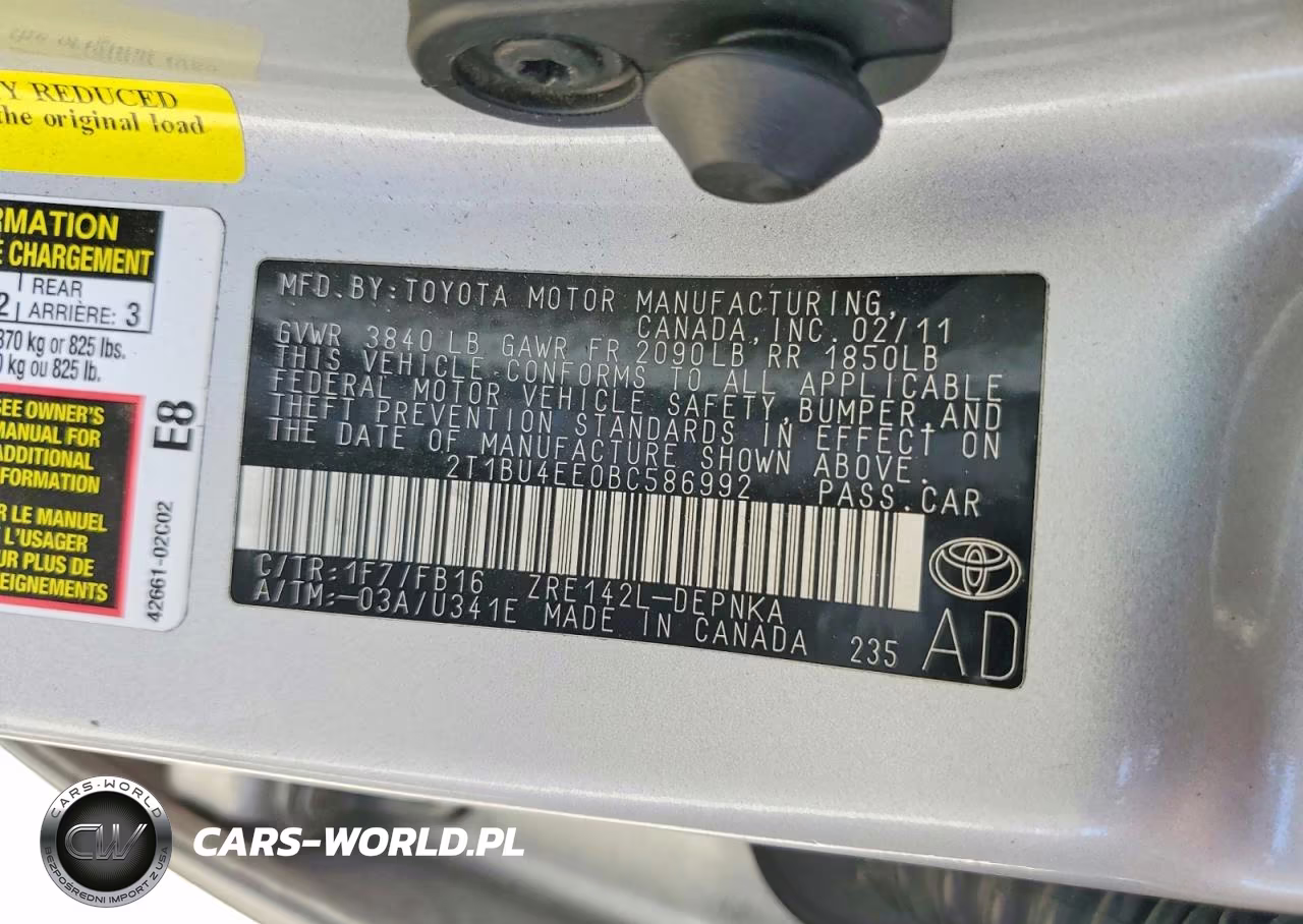 2011 Toyota Corolla Le VIN:2T1BU4EE0BC586992 - 12