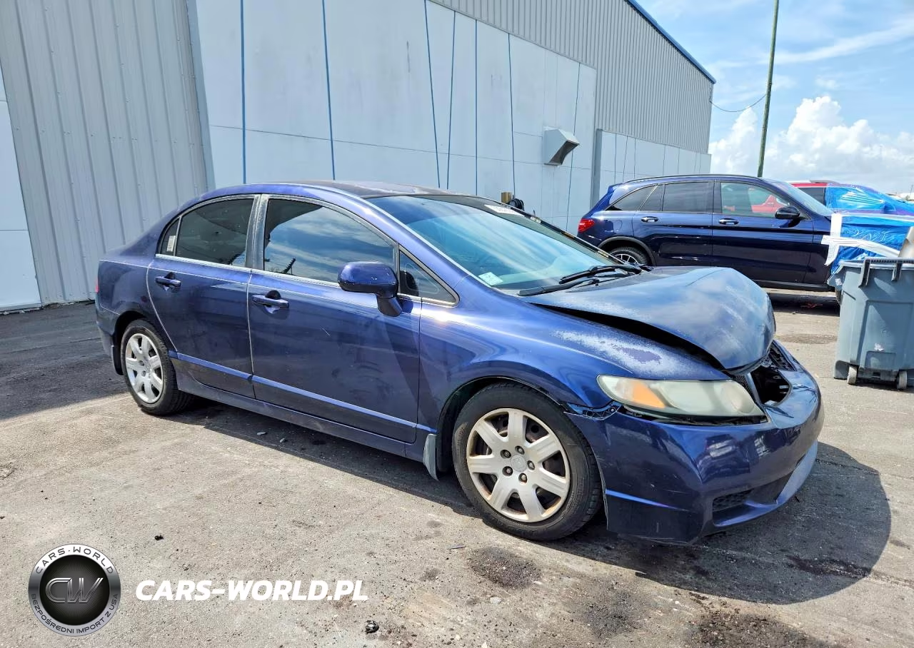 2010 Honda Civic Lx VIN:2HGFA1F57AH580054 - 4