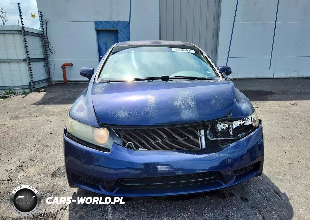 2010 Honda Civic Lx VIN:2HGFA1F57AH580054 - 5