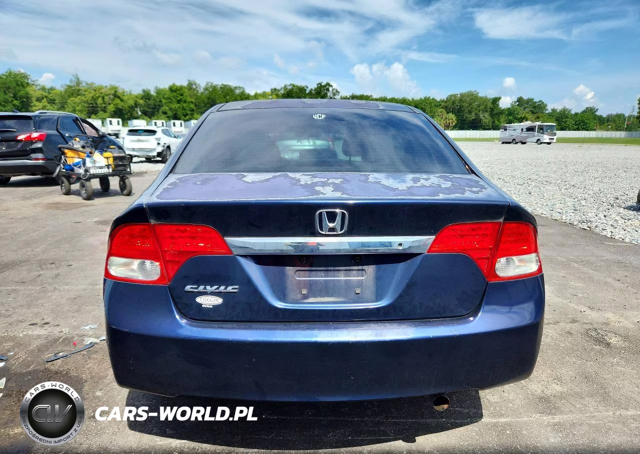2010 Honda Civic Lx VIN:2HGFA1F57AH580054 - 6