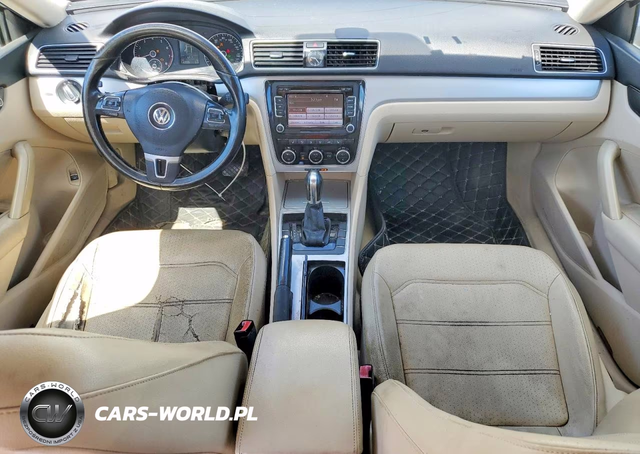 2012 Volkswagen Passat Se VIN:1VWBP7A34CC027613 - 8