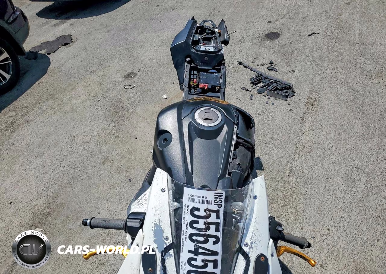 2021 Honda Cbr1000 Rr VIN:JH2SC7713MK400501 - 5