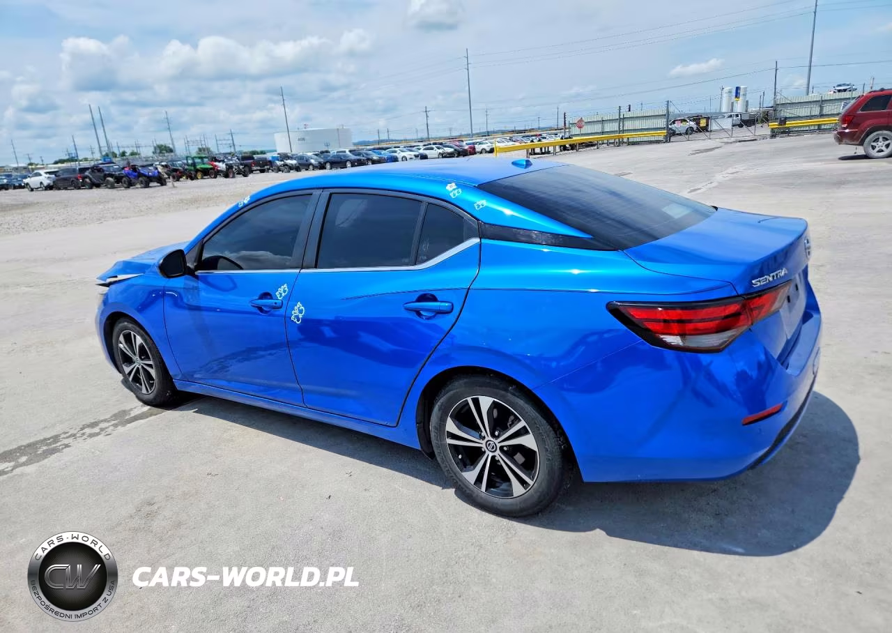 2021 Nissan Sentra Sv VIN:3N1AB8CV3MY212829 - 2