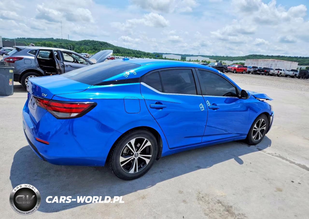 2021 Nissan Sentra Sv VIN:3N1AB8CV3MY212829 - 3