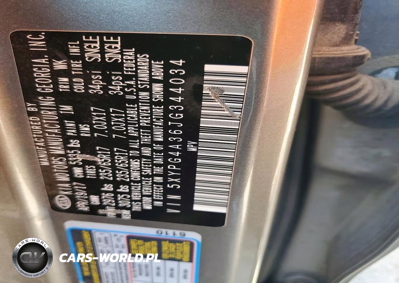 2018 Kia Sorento Lx VIN:5XYPG4A36JG344034 - 13