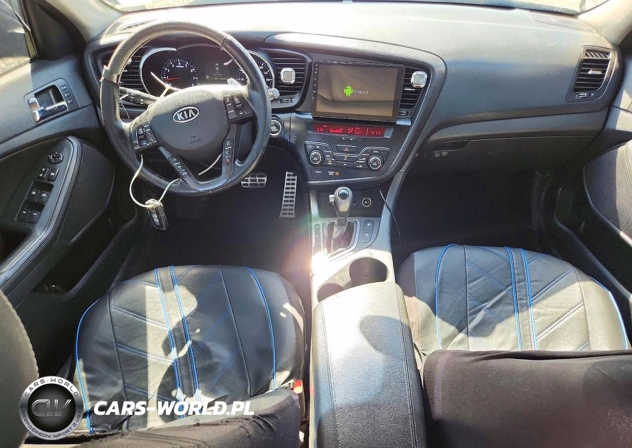 2011 Kia Optima Sx VIN:KNAGR4A63B5121106 - 8