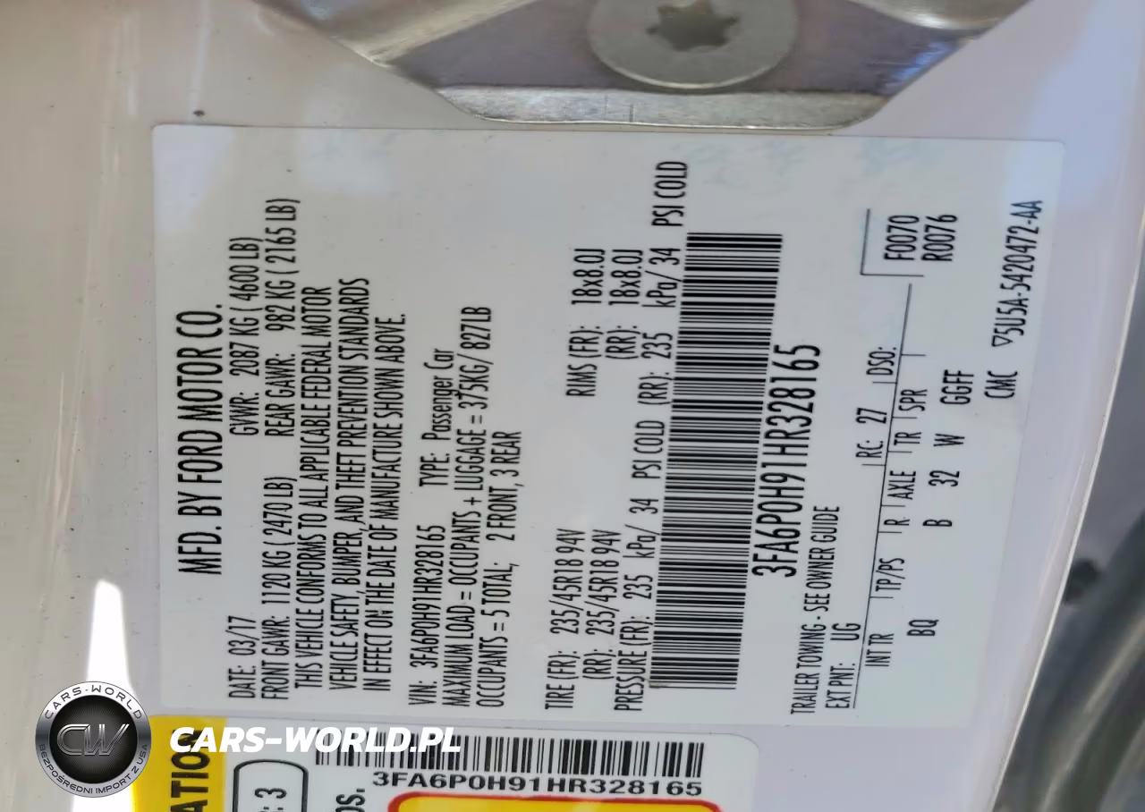 2017 Ford Fusion Se VIN:3FA6P0H91HR328165 - 12
