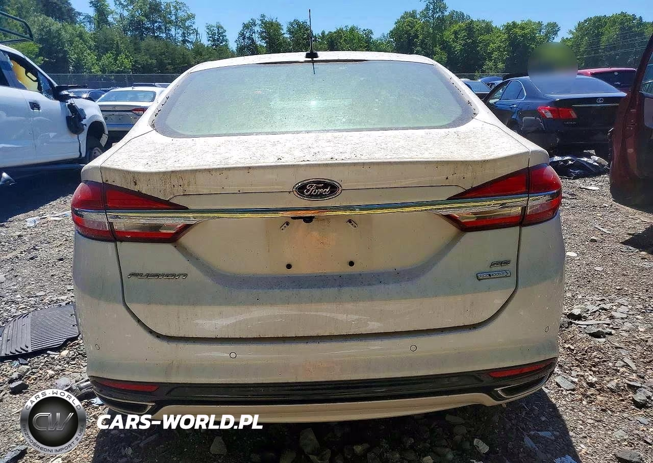 2017 Ford Fusion Se VIN:3FA6P0H91HR328165 - 6