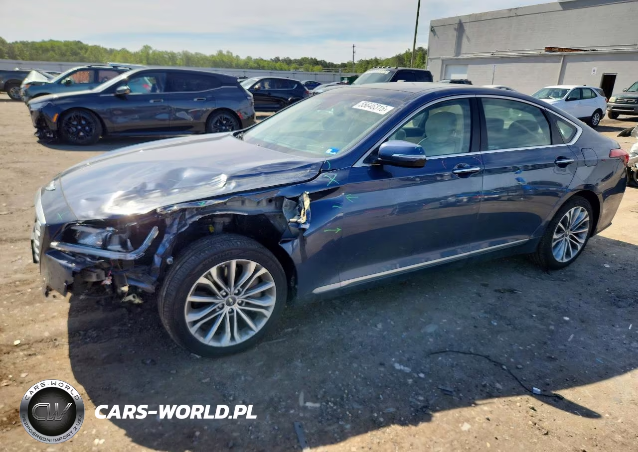 2016 Hyundai Genesis 3.8L VIN:KMHGN4JE7GU108244 - 1