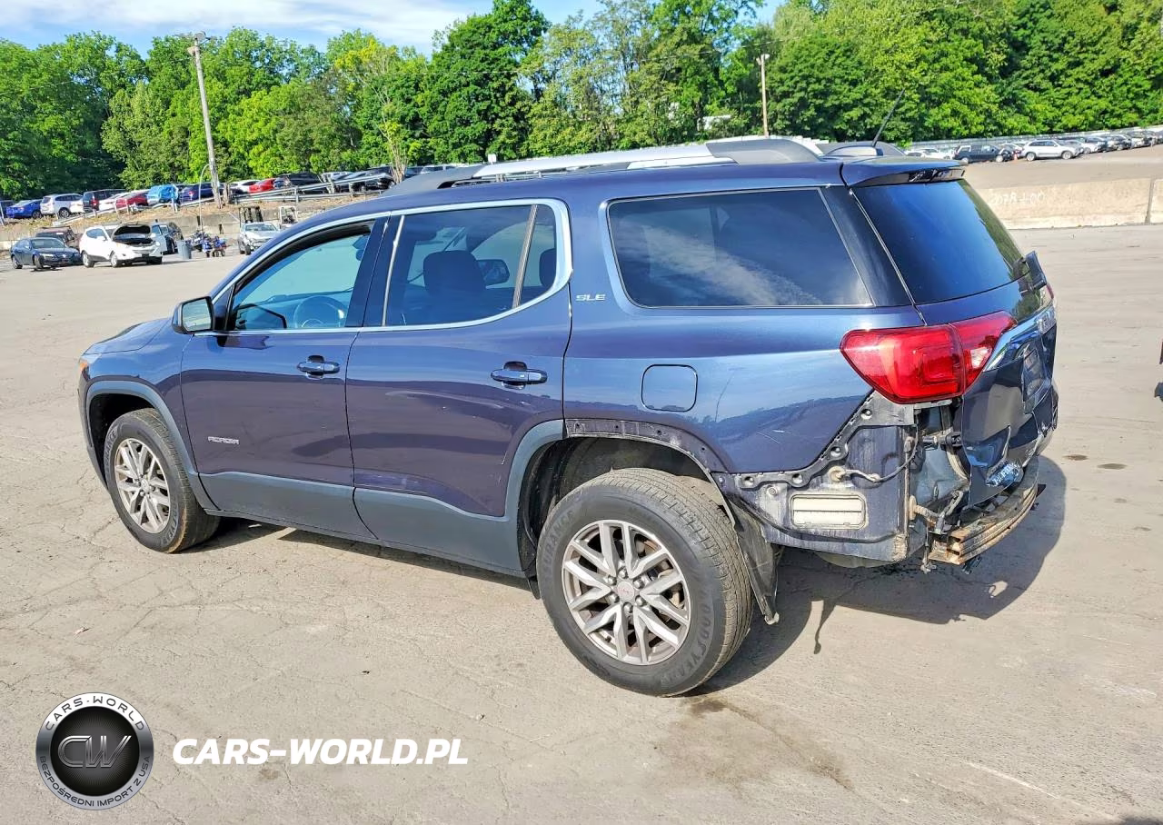2018 GMC Acadia Sle VIN:1GKKNLLA8JZ199848 - 2