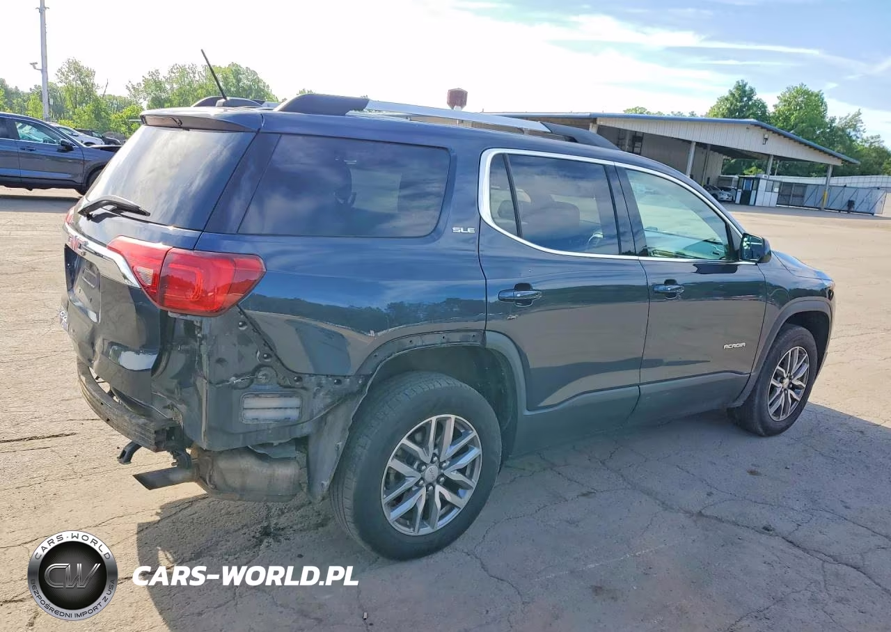 2018 GMC Acadia Sle VIN:1GKKNLLA8JZ199848 - 3