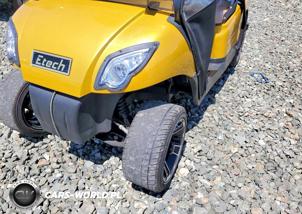 2021 Etech Ha2 Golf Cart VIN:2008007 - 10