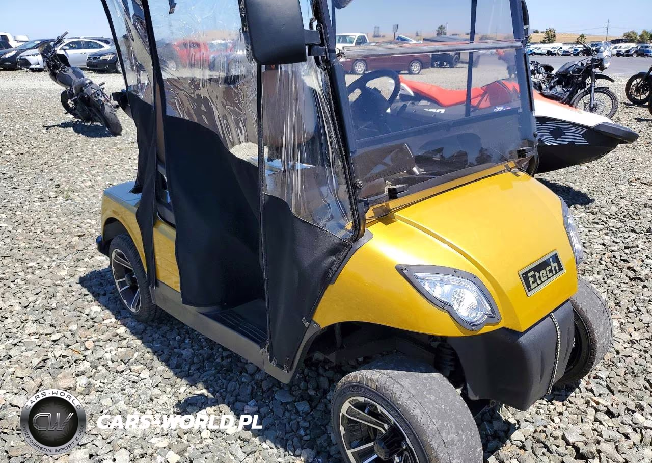 2021 Etech Ha2 Golf Cart VIN:2008007 - 9