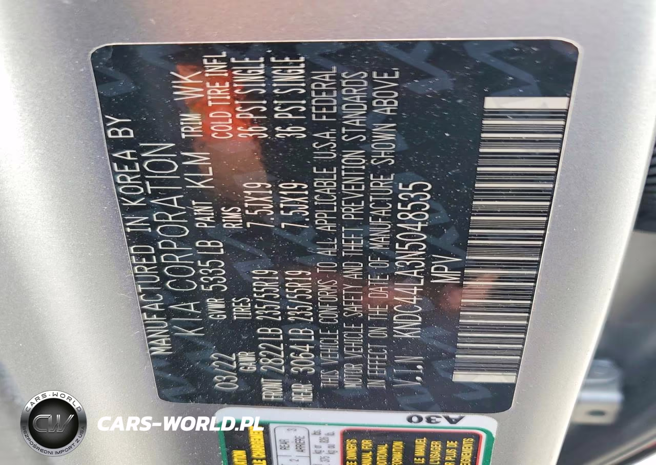2022 Kia Ev6 Gt Line VIN:KNDC44LA3N5048535 - 13