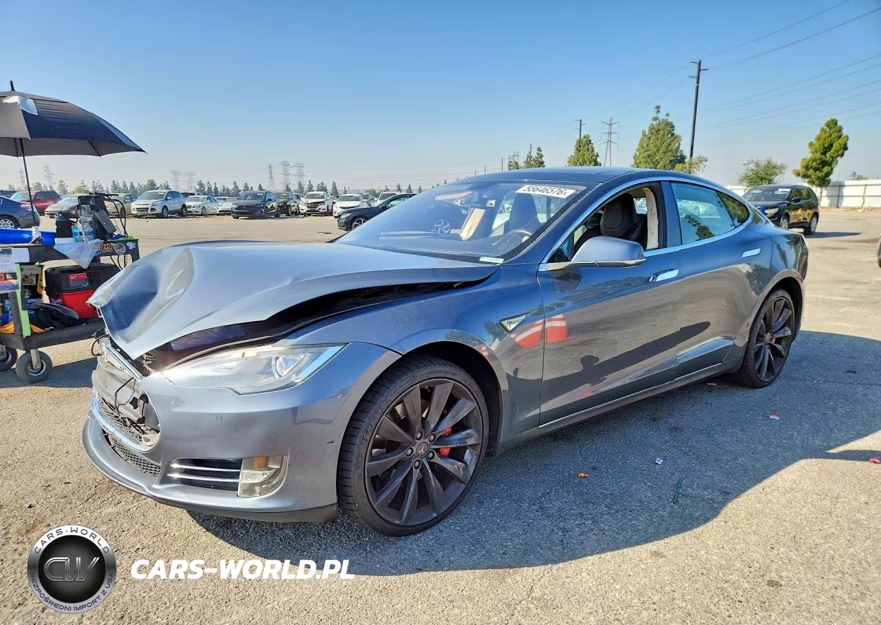 2014 Tesla Model S VIN:5YJSA1H16EFP36362 - 1