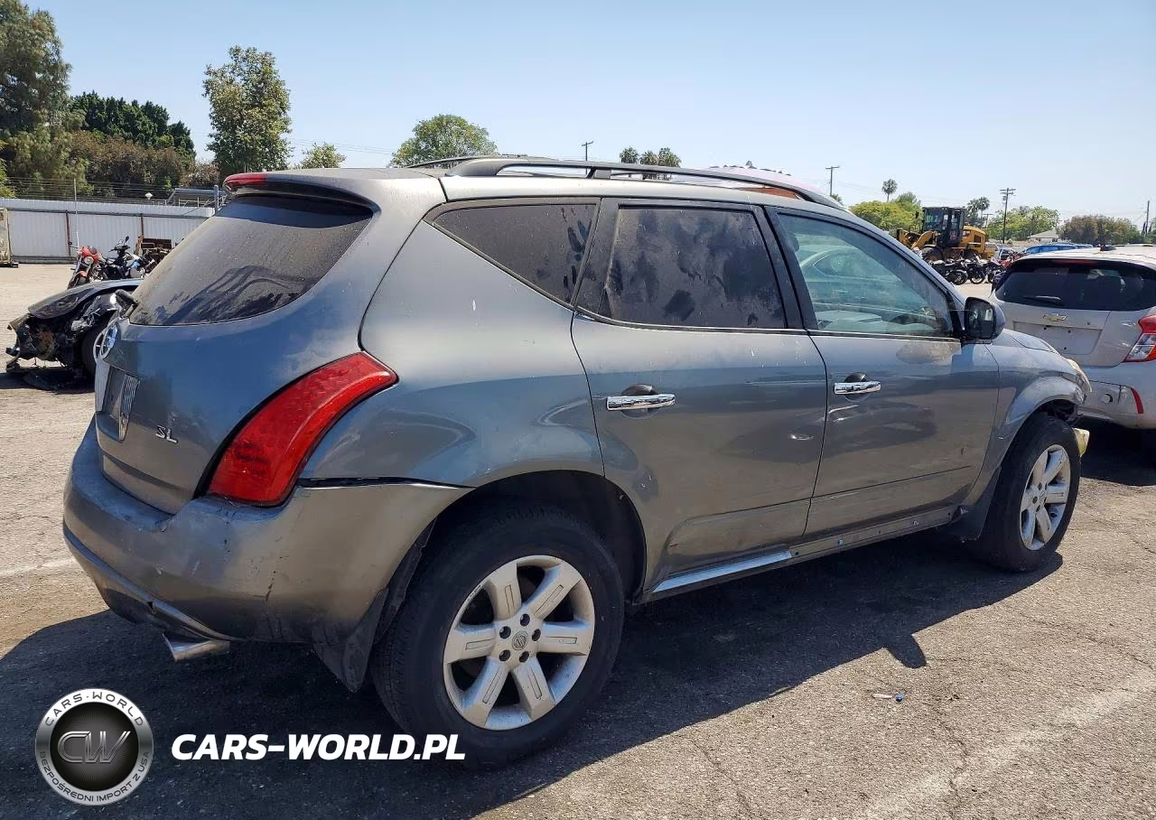 2006 Nissan Murano S VIN:JN8AZ08W76W510262 - 3