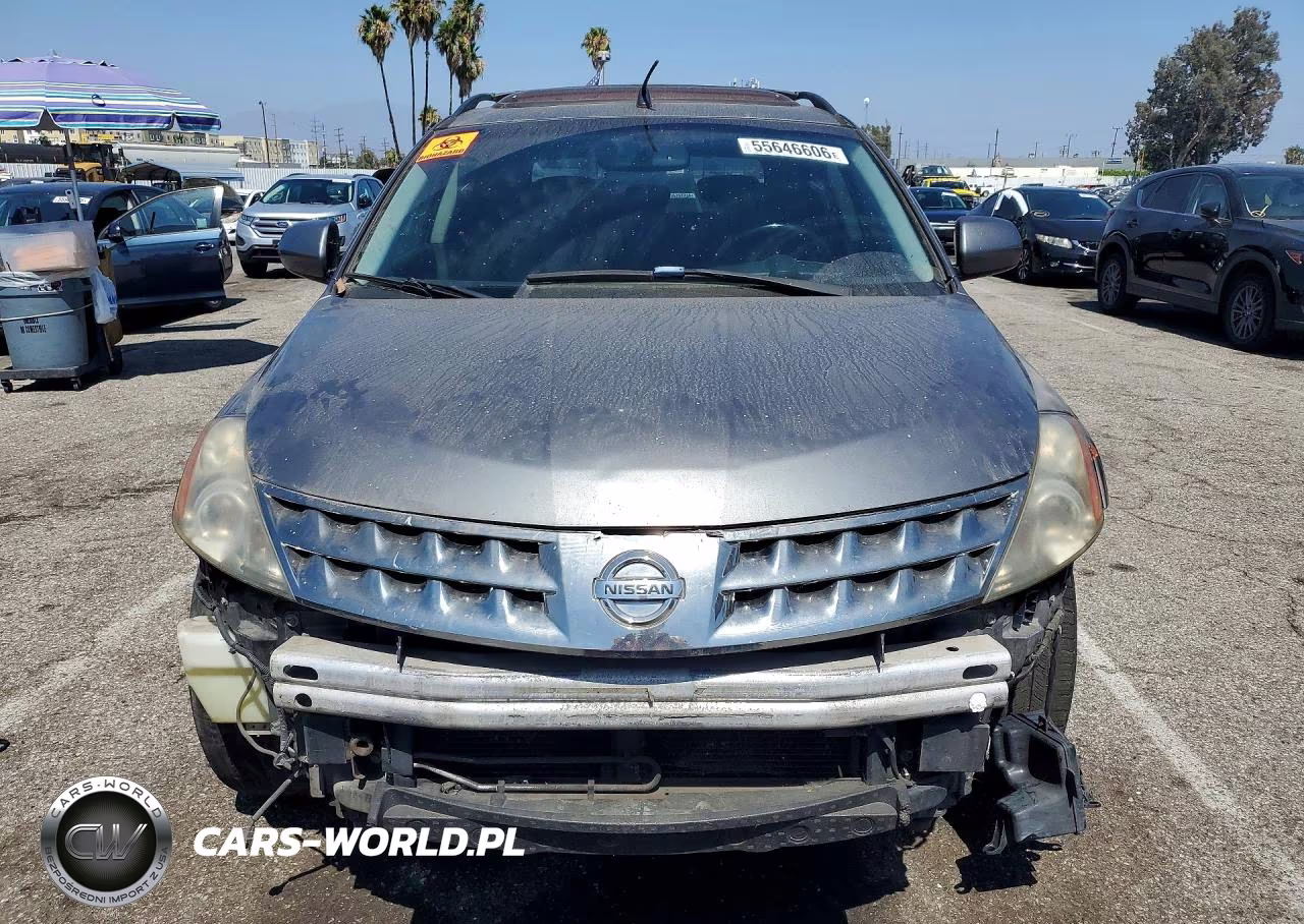 2006 Nissan Murano S VIN:JN8AZ08W76W510262 - 5