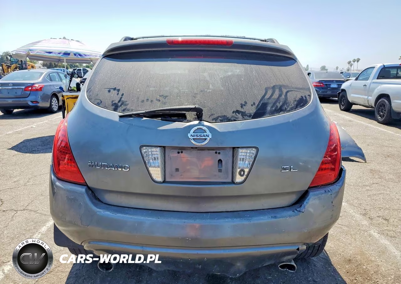 2006 Nissan Murano S VIN:JN8AZ08W76W510262 - 6