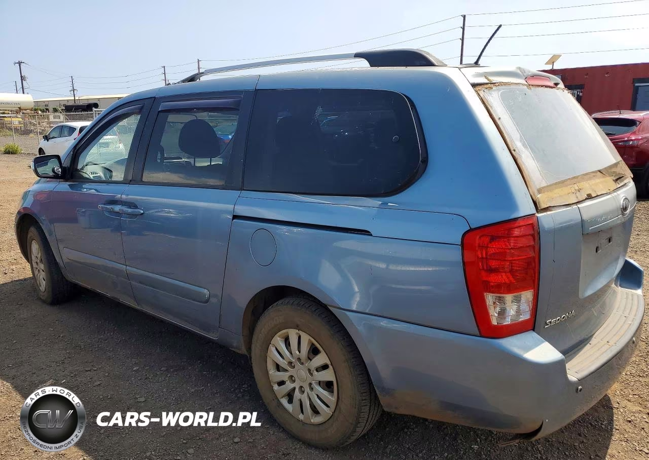 2012 Kia Sedona Lx VIN:KNDMG4C79C6471191 - 2