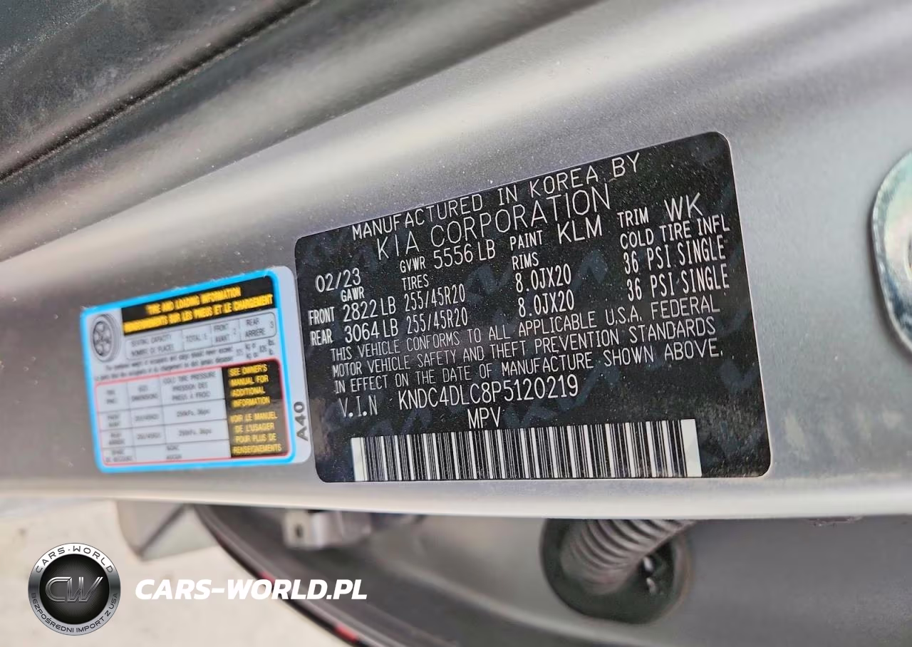 2023 Kia Ev6 Gt Line VIN:KNDC4DLC8P5120219 - 13