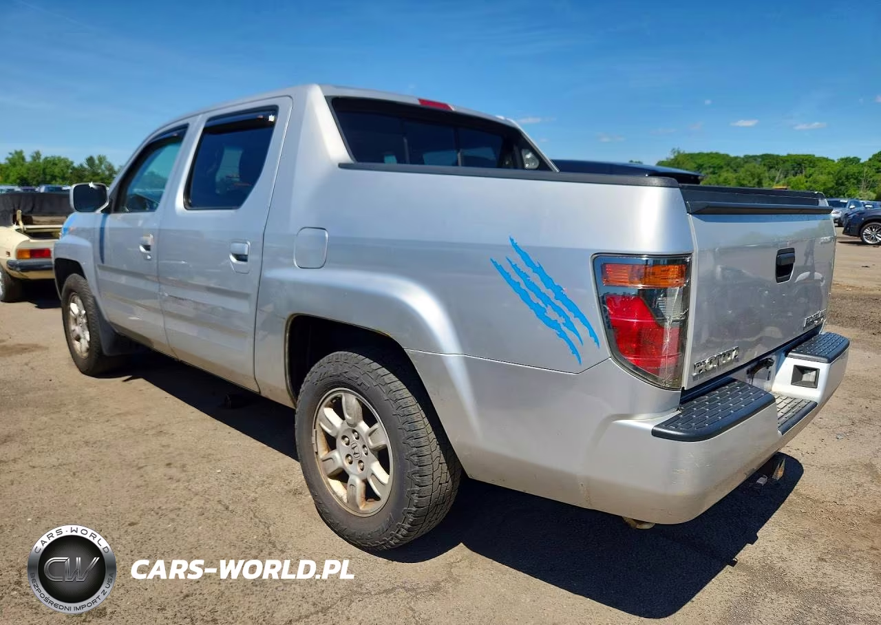 2007 Honda Ridgeline Rtl VIN:2HJYK16527H544264 - 2