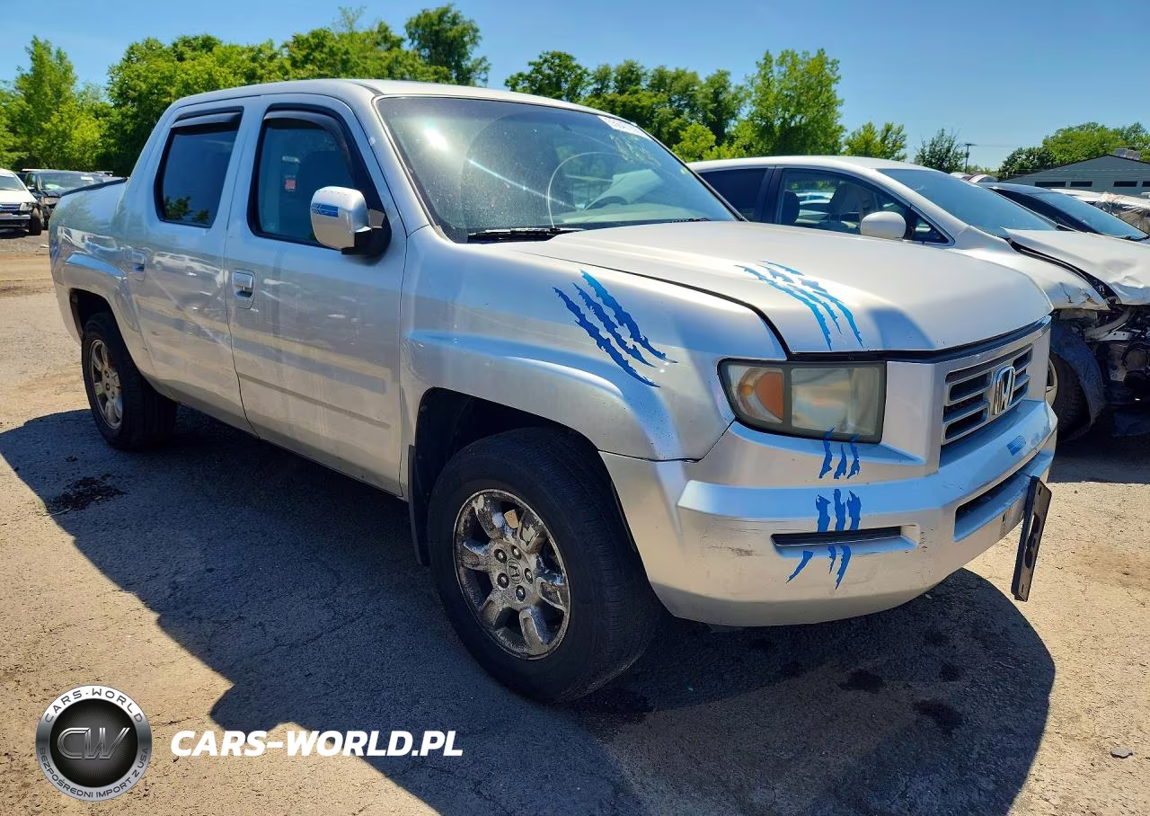 2007 Honda Ridgeline Rtl VIN:2HJYK16527H544264 - 4